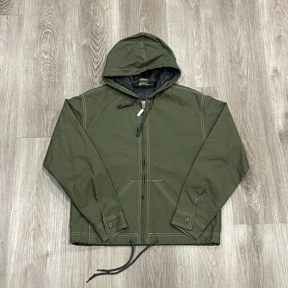 Vintage 00s  Hooded Mossimo Canvas Jacket Size S